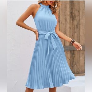 Kirundo baby blue maxi dress xxl. NWT